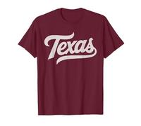 Vintage Texas Script Retro Swoosh T-Shirt