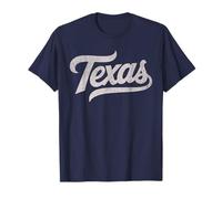 Vintage Texas Script Retro Swoosh T-Shirt
