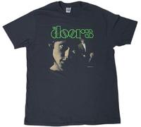 Vintage The Doors Self Titled T-Shirt Jim Morrison Psych Rock Concert Tour Men Tee Manches Courtes(X-Large)