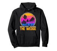 Vintage The Wedge Badge Surfer Retro Surfeur Vibes Sweat à Capuche