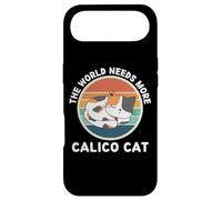 Vintage The World Needs More Calico Cat Retro Amoureux des Chats Coque pour iPhone Air