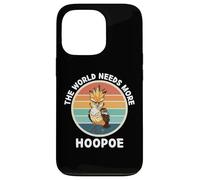 Vintage The World Needs More Oiseaux rétro Huppe Coque pour iPhone 13 Pro