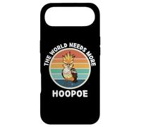 Vintage The World Needs More Oiseaux rétro Huppe Coque pour iPhone Air