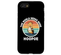 Vintage The World Needs More Oiseaux rétro Huppe Coque pour iPhone SE (2020) / 7/8