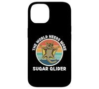 Vintage The World Needs More Sugar Glider Animaux rétro Coque pour iPhone 14