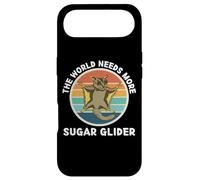 Vintage The World Needs More Sugar Glider Animaux rétro Coque pour iPhone Air