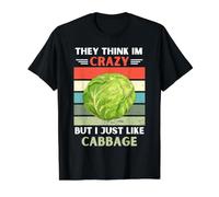 Vintage They Think Im Crazy But I Just Like Chou Lover T-Shirt Graphique avec Valeur
