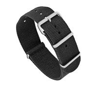 Vintage Time Watches | Bracelet de montre style OTAN en nylon militaire | Boucle en acier inoxydable | 18 mm, 20 mm, 22 mm, 24mm, Nylon, Pas de gemme