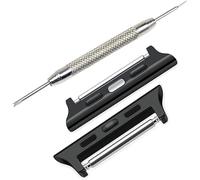 Vintage Time Watches | Kit de connecteur adaptateur de montre 22 mm pour Apple Watch 38/40/42/44 mm | + outil et broches, 38/40mm, Acier inoxydable