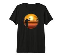 Vintage tir Sportif Lanceur de Pigeons tir Pigeon d'argile T-Shirt Haut de Gamme
