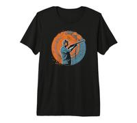 Vintage tir Sportif Lanceur de Pigeons tir Pigeon d'argile T-Shirt Haut de Gamme
