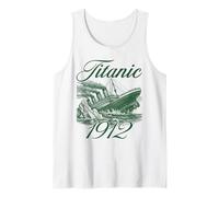 Vintage Titanic Ship 1912 Histoire Maritime Débardeur