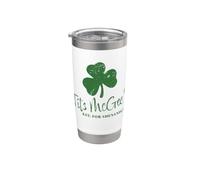 Vintage Tits McGee's Irish Pub et ses manigances pour la Saint-Patrick Gobelet isotherme en acier inoxydable double paroi