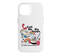 Vintage Toy Nostalgia Retro Rainbow Phone et Popper Coque pour iPhone 14