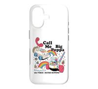 Vintage Toy Nostalgia Retro Rainbow Phone et Popper Coque pour iPhone 17