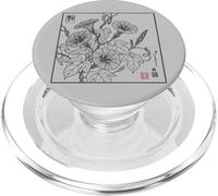 Vintage Traditionnel Japonais Morning-Glory Floral Botanique PopSockets PopGrip pour MagSafe