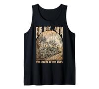 Vintage Train Big Boy 4014 Locomotive Steam Engine Railroad Débardeur