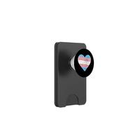 Vintage Transgender Heart Flag LGBTQ Transgender Pride PopSockets PopWallet pour MagSafe