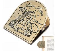 Vintage Travel Journal Clip Antique Bronze Alloy Midori Metal Book Pen Page Binder Decorative Clips For Traveler Tn Art Journal Reading Decoration Accessories