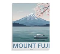 Vintage Travel Poster Mount Japan - Cruise Ship，Jigsaw Puzzles 1000 Pieces for Adults, Classic Puzzle Kids Puzzle Challenging and Difficult Puzzles for Adults and Teens（50x70cm）-D16