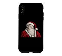 Vintage Trump Santa Face Art Funny Christmas Holiday Design Coque pour iPhone XS Max