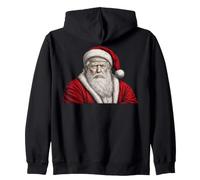 Vintage Trump Santa Face Art Funny Christmas Holiday Design Sweat à Capuche