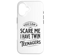Vintage Tu ne Peux Pas m'effrayer, J'Ai des Jumeaux Adolescents Qui sont Parents Coque pour iPhone 16
