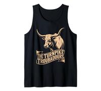 Vintage Turnpike Distressed Country Music Hommes Femmes Débardeur