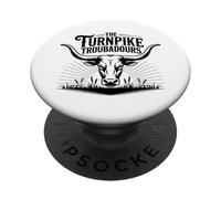 Vintage Turnpike Distressed Country Music Hommes Femmes PopSockets PopGrip Adhésif