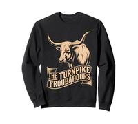 Vintage Turnpike Distressed Country Music Hommes Femmes Sweatshirt