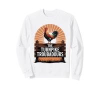 Vintage Turnpike Distressed Country Music Hommes Femmes Sweatshirt