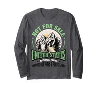 Vintage US National Park Not for Sale Protect Public Land Manche Longue