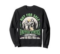 Vintage US National Park Not for Sale Protect Public Land Sweatshirt