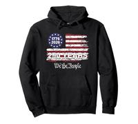 Vintage USA 1776 2026 American 250 Years We The People Sweat à Capuche