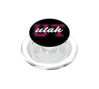 Vintage Utah Game Day Imprimé léopard PopSockets PopGrip pour MagSafe