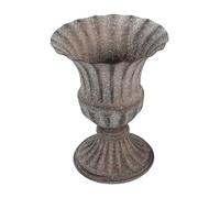 Vintage Vase de cimetière en Fer for Fleurs, jardinière d'urne commémorative avec Trous Drainage Cadeau de Pendaison de crémaillère