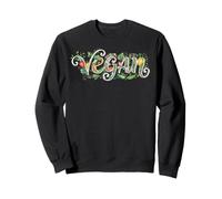 Vintage Vegan Plantes végétariennes Légumes Amateur de Nourriture Sweatshirt