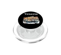 Vintage Venise Italie Voyage Venezia Gondola PopSockets PopGrip pour MagSafe