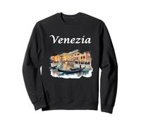 Vintage Venise Italie Voyage Venezia Gondola Sweatshirt