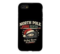 Vintage VHS Santa Hat Vidéo Location Nostalgie Noël Coque pour iPhone SE (2020) / 7/8