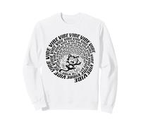Vintage Vibe Spiral Cat - Humeur dépassée Sweatshirt