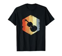 Vintage Violin Drawing Violin Enthusiast Viola T-Shirt Graphique avec Valeur