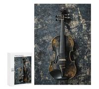 Vintage Violin Musical Instrument Puzzle 1000 Pièces Educa Jouet en Bois Cadeau Unique Décoration Intérieure Jeu Éducatif Challenge Toy Adultes Et Enfants À Partir De 14 Ans 300 PCS