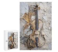 Vintage Violin Wall Art Puzzle 1000 Pièces Educa Jouet en Bois Cadeau Unique Décoration Intérieure Jeu Éducatif Challenge Toy Adultes Et Enfants À Partir De 14 Ans 1000 PCS