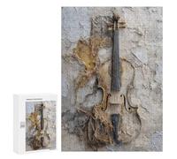Vintage Violin Wall Art Puzzle 300 Pièces Educa Jouet en Bois Cadeau Unique Décoration Intérieure Jeu Éducatif Challenge Toy Adultes Et Enfants À Partir De 14 Ans 300 PCS