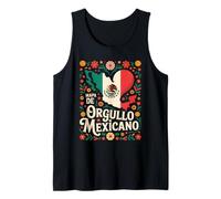 Vintage Viva Mexico, vive Mon Peuple, Fier Drapeau Mexicain Débardeur