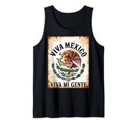 Vintage Viva Mexico, vive Mon Peuple, Fier Drapeau Mexicain Débardeur