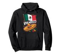 Vintage Viva Mexico, vive Mon Peuple, Fier Drapeau Mexicain Sweat à Capuche