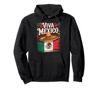 Vintage Viva Mexico, vive Mon Peuple, Fier Drapeau Mexicain Sweat à Capuche