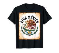 Vintage Viva Mexico, vive Mon Peuple, Fier Drapeau Mexicain T-Shirt